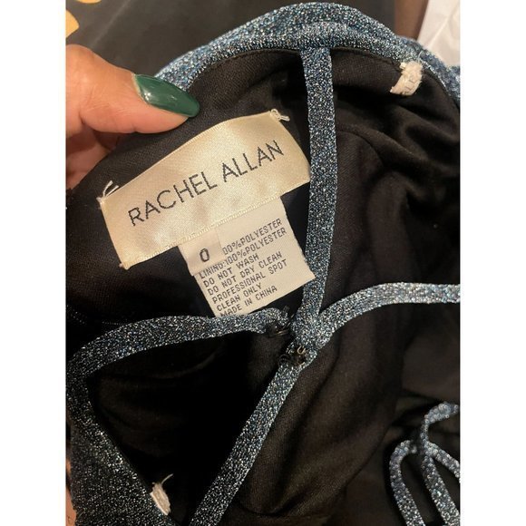 RACHEL ALLAN CINDERELLA GOWN DRESS SIZE 0 - Picture 6 of 6